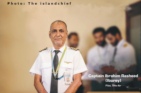 ދިވެހިރާއްޖޭގެ އެންމެ ފުރަތަމަ ޕައިލެޓް - ކެޕްޓަން އިބްރާހިމް ރަޝީދު 